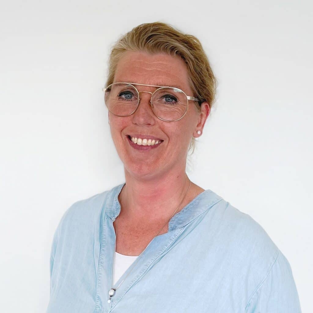 Heidi Glensnov, sekretær hos Kiropraktor Husmann